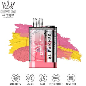Al Fakher Crown Bar 9000 - Two Apple