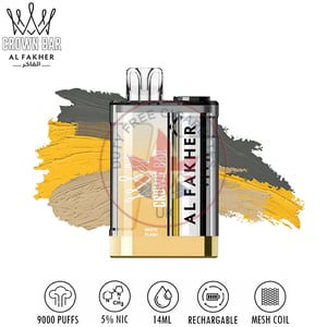 Al Fakher Crown Bar 9000 - White Flash