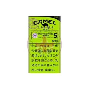 Camel Craft Menthol Berry 5 100's (SuperSlims)