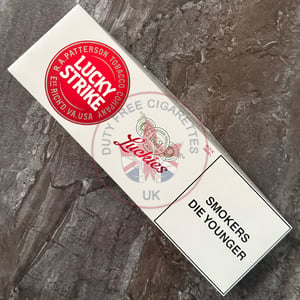 Lucky Strike Luckies Red