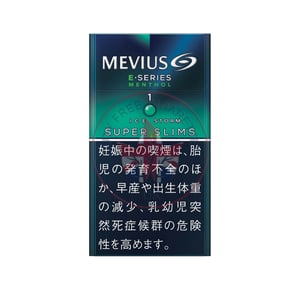 Mevius E Series Menthol Ice Storm One 100's (SuperSlims)