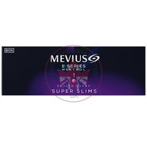Mevius E Series Menthol Frozen Berry One 100's (SuperSlims)