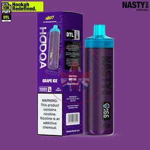 NASTY Hooqa DFR10Ki Grape Ice