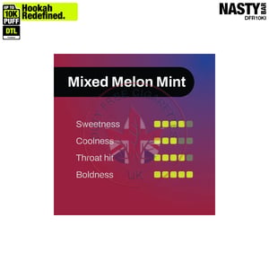 NASTY Hooqa DFR10Ki Shisha Mixed Melon Mint