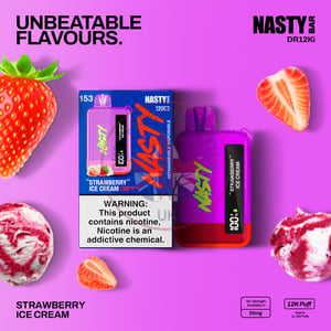 NASTY Bar DR12Ki Strawberry Ice Cream