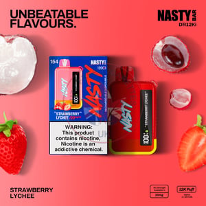 NASTY Bar DR12Ki Strawberry Lychee