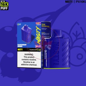 NASTY Pod PX16Ki Blackcurrant Berries - Prefilled Pods