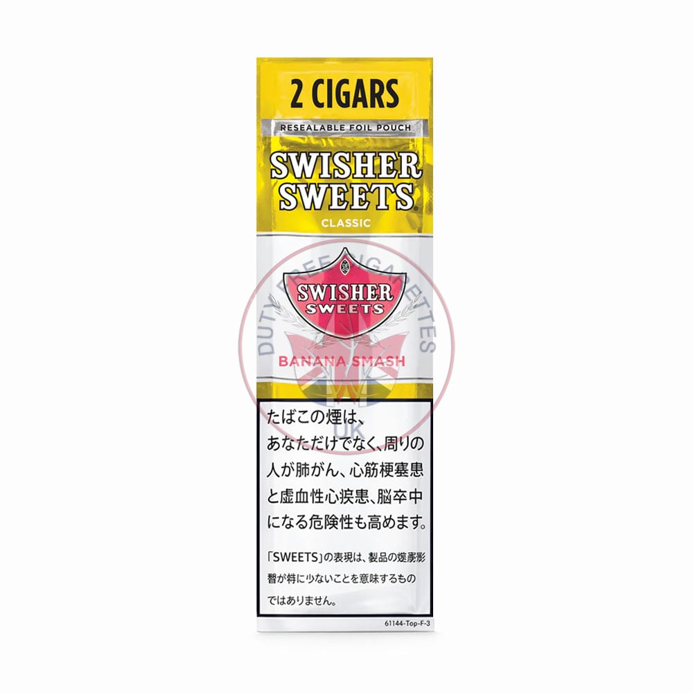 Swisher Sweets Mini Cigarillos Banana Smash 1 Swisher Sweets Mini Cigarillos Banana Smash