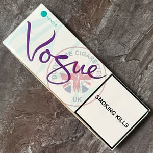 vegan cigarettes uk Vogue SuperSlim Menthe (Menthol) 🍂 ‣ Duty Free Price ‣ 5€👍