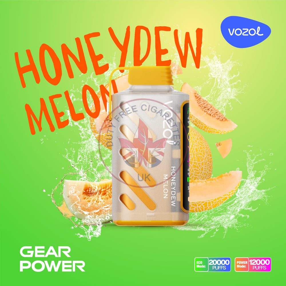 Vozol Gear Power 20000 Honeydew Melon 1 Vozol Gear Power 20000 Honeydew Melon