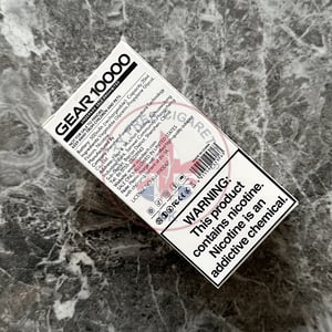 Vozol Gear 10000 Cream Tobacco