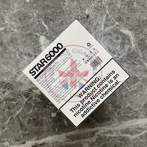 Vozol Star 6000 Blue Razz Lemon