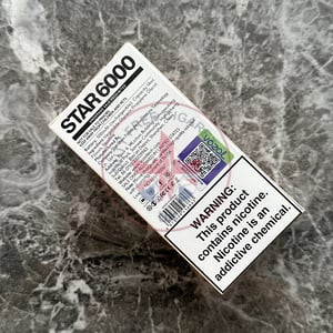 Vozol Star 6000 Banana Smoothie