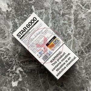 Vozol Star 6000 Honeydew Punch