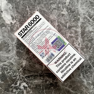 Vozol Star 6000 Lychee Guava Watermelon