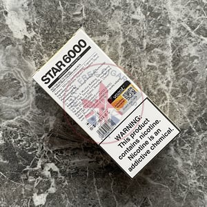 Vozol Star 6000 Mango Peach Pineapple