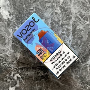 Vozol Star 6000 Raspberry Orange