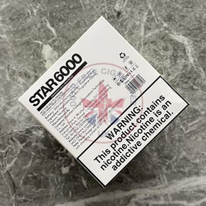 Vozol Star 6000 Sour Apple Ice