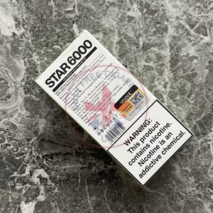 Vozol Star 6000 Sour Apple Ice