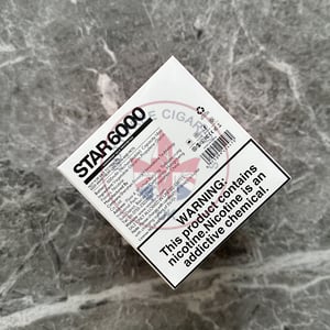 Vozol Star 6000 Strawberry Raspberry