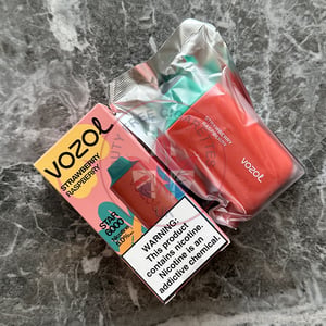 Vozol Star 6000 Strawberry Raspberry