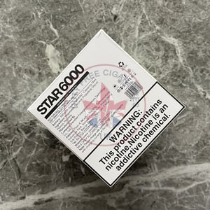 Vozol Star 6000 Watermelon Bubble Gum