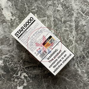 Vozol Star 6000 Watermelon Bubble Gum